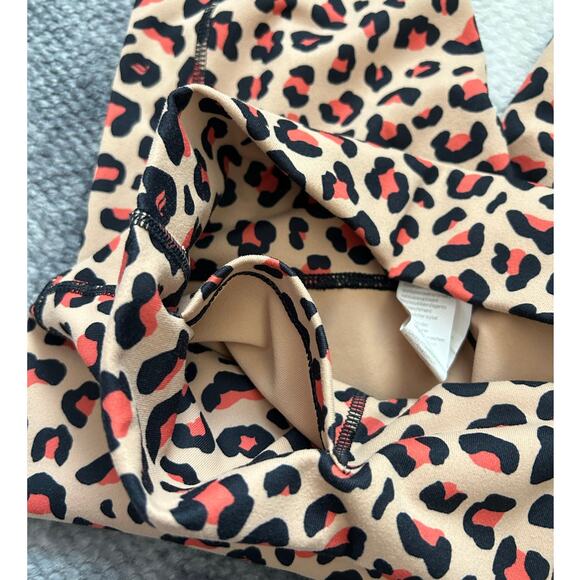 Fabletics Define PowerHold High-Waisted 7/8 Leggings Leopard Print Women Small - Picture 9 of 14